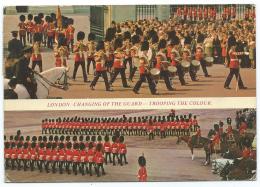 CP LONDON, CHANGING OF THE GUARD - TROOPING THE COLOUR, LONDRES, ANGLETERRE - Buckingham Palace