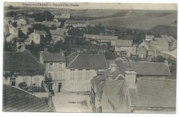 CPA CRUZY LE CHATEL, VUE PRISE DU CLOCHER, YONNE 89 - Cruzy Le Chatel