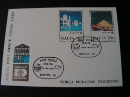 == Malta EUropoa Karte 1987 - Malta