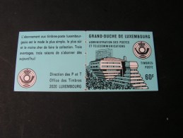 == Luxemburg MH Booklet - Postzegelboekjes