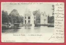 Frasnes-lez-Buissenal - Le Château De Moustier - 1903 ( Voir Verso ) - Frasnes-lez-Anvaing