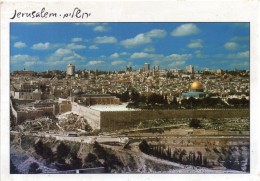 Jerusalem, View From The Mt. Of Olives - Israel