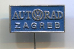 VW Volkswagen - Car Auto Automotive, Vintage Pin  Badge - Volkswagen