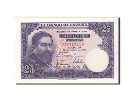 Billet, Espagne, 25 Pesetas, 1954, 1954-07-22, KM:147a, SUP - 25 Pesetas