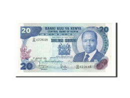 Billet, Kenya, 20 Shillings, 1981-87, 1981-01-01, KM:21a, SPL - Kenia