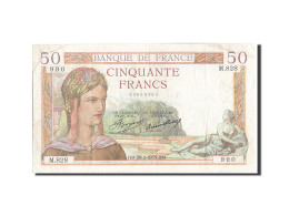 Billet, France, 50 Francs, 50 F 1934-1940 ''Cérès'', 1935, 1935-02-28, TB+ - 50 F 1934-1940 ''Cérès''