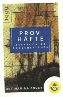1999 - Svezia - Libretto Prova - Velieri - Sonstige (See)