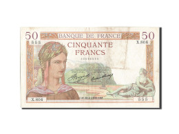 Billet, France, 50 Francs, 50 F 1934-1940 ''Cérès'', 1935, 1935-02-28, TB - 50 F 1934-1940 ''Cérès''