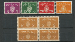 Norway. A Selection Of 8 "Offentlig Sak" - Service