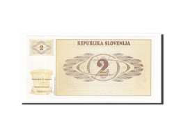 Billet, Slovénie, 2 (Tolarjev), 1990-1992, UNdated (1990), KM:2a, NEUF - Eslovenia