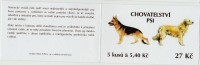 4 Carnets 2001 De 5 Timbres YT C 277 / C 280 Chiens De Race Berger Beagle Terrier/ Booklet Michel MH 94/97 (295/298) - Ongebruikt