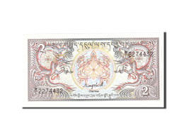 Billet, Bhoutan, 2 Ngultrum, 1986, Undated, KM:13, NEUF - Bhutan