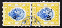 1938. GEORG VI. 2 X 10 TEN CENTS STAMP DUTY.  (Michel: ) - JF194027 - Francobollo Fiscali Postali