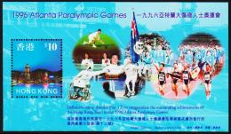 1996. Atlanta Paralympic Games. $ 10 Block.  (Michel: Block 47) - JF194011 - Autres & Non Classés