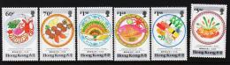 1990. International Cuisine. 6 Ex.  (Michel: 585-590) - JF193912 - Ongebruikt