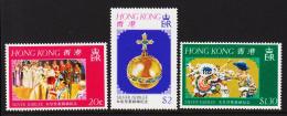 1977. SILVER JUBILEE. 3 Ex. (Michel: 331-333) - JF193886 - Unused Stamps
