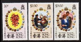 1981. Royal Wedding. 3 Ex.  (Michel: 372-374) - JF193887 - Ongebruikt