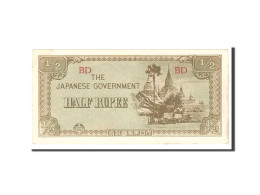Billet, Birmanie, 1/2 Rupee, 1942, Undated, KM:13b, SUP - Altri – Asia