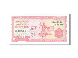 Billet, Burundi, 20 Francs, 2005, 2005-02-05, KM:27d, NEUF - Burundi