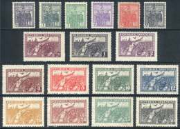 GJ.670/678 + 680/686 + 688, Revolution 1930, Small Format: ½, 1, 3, 4, 5 And 10c., And Large Format:... - Sonstige & Ohne Zuordnung