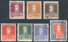 GJ.626/632, San Martín 1927, Complete Set, Used, Fine Quality! Catalog Value US$15. - Sonstige & Ohne Zuordnung