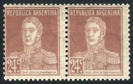 GJ.571, 24c. San Martín With Period, Mint Original Gum, With A Stain Point, Catalog Value US$10 - Sonstige & Ohne Zuordnung