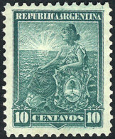 GJ.246, 10c. Seated Liberty, Perf 12¼, Mint Without Gum, VF! Catalog Value US$9. - Sonstige & Ohne Zuordnung