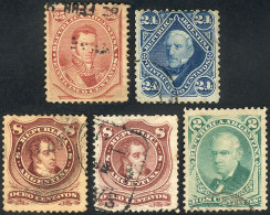 GJ.53, 54, 54A, 55 And 56, Used Set, Very Fine! - Sonstige & Ohne Zuordnung