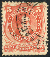 GJ.38, With Double Circle Cancel Of "Admon. De Correos Tucumán", VF! - Sonstige & Ohne Zuordnung