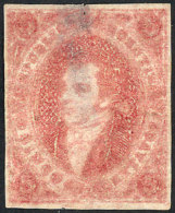 GJ.34, 5c. 8th Printing, Carmine Rose, Mint Without Gum, Thin, Nice Front, Good Opportunity! Catalog Value US$270. - Ungebraucht