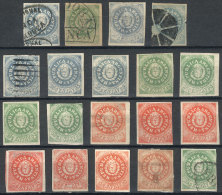 GJ.7/9, Forgeries By Lange 19 Examples, Some Used With Forged Cancels, Interesting Group! - Gebraucht