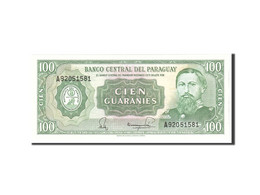 Billet, Paraguay, 100 Guaranies, 1952, Undated, KM:199b, NEUF - Paraguay