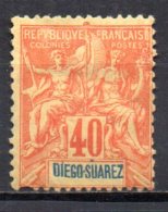 3/ Diego Suarez : N° 47 Neuf X MH   Cote :  18,00 € - Unused Stamps