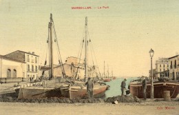 MARSEILLAN - Le Port - Carte Majory - Marseillan