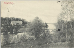 SUEDE - 1909 - CARTE De BENGTSFORS  VOYAGEE De AMAL Pour LERUM - Schweden