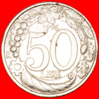 * TURRETED ALLEGORY: ITALY ★ 50 LIRAS 1996R! LOW START  NO RESERVE! - 50 Lire