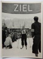 VIGNETTE JEUX OLYMPIQUES J.O Garmisch-Partenkirchen OLYMPIA 1936 PET CREMER DUSSELDORF BILD 125 SKI DE FOND FINLAND - Trading-Karten
