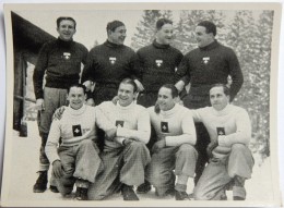 VIGNETTE JEUX OLYMPIQUES J.O Garmisch-Partenkirchen OLYMPIA 1936 PET CREMER DUSSELDORF BILD 128 BOBSLEIGH SUISSE - Trading-Karten