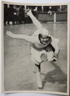 VIGNETTE JEUX OLYMPIQUES J.O Garmisch-Partenkirchen OLYMPIA 1936 PET CREMER DUSSELDORF BILD 131 SONJA HENIE PATINAGE ART - Tarjetas