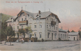 AK Gruss Spitzgrundmühle Gasthof Bei Coswig Radebeul Weinböhla Moritzburg Friedewald Auer Niederau Radeburg Dresden - Weinboehla