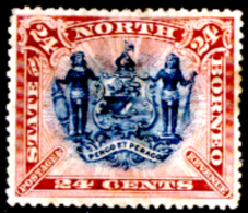 Borneo-del-Nord-008 - 1894: Y&T N. 60 (+) Hinged, Privo Di Difetti Occulti. - North Borneo (...-1963)