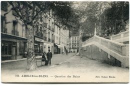 - 766 - AMELIE-les-BAINS - Quartier Des Bains, Splendide, Peu Courante, édit Nelson Bordes, Non écrite, TBE, Scans. - Sonstige & Ohne Zuordnung