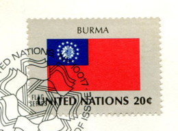 Nations Unies 1982 - YT 376 (o) Sur Fragment - Used Stamps