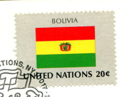 Nations Unies 1981 - YT 383 (o) Sur Fragment - Gebraucht