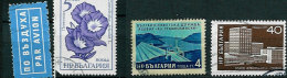 Bulgaria Lot Two Stamps And One Label  Mi  Cancelled(o) - Collections, Lots & Series
