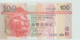 HONG KONG --- HK$100 ----2008----- ZX - Hongkong