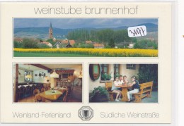 CPM GF - 31177-Allemagne -Kapellen - Dusweiler  - Weingut Und Weinstube Brunnenhof-Envoi Gratuit - Bad Bergzabern