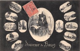 01-SOUVENIR DE BOURG- MULTIVUE - Otros & Sin Clasificación