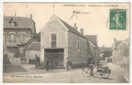 95 - AVERNES - Carrefour De La Rue Du Marché - Edition Duhamel - Avernes