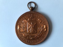 MEDAILLE GEMEENTE BELCELE OOST VLAANDEREN JAARMARK VAN 1925 - Professionals / Firms